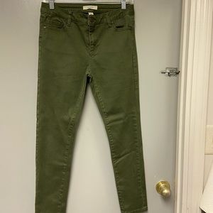 BOGO FREE; Olive green jegging